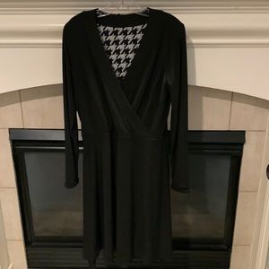 White House Black Market, Reversible, Houndstooth Dress